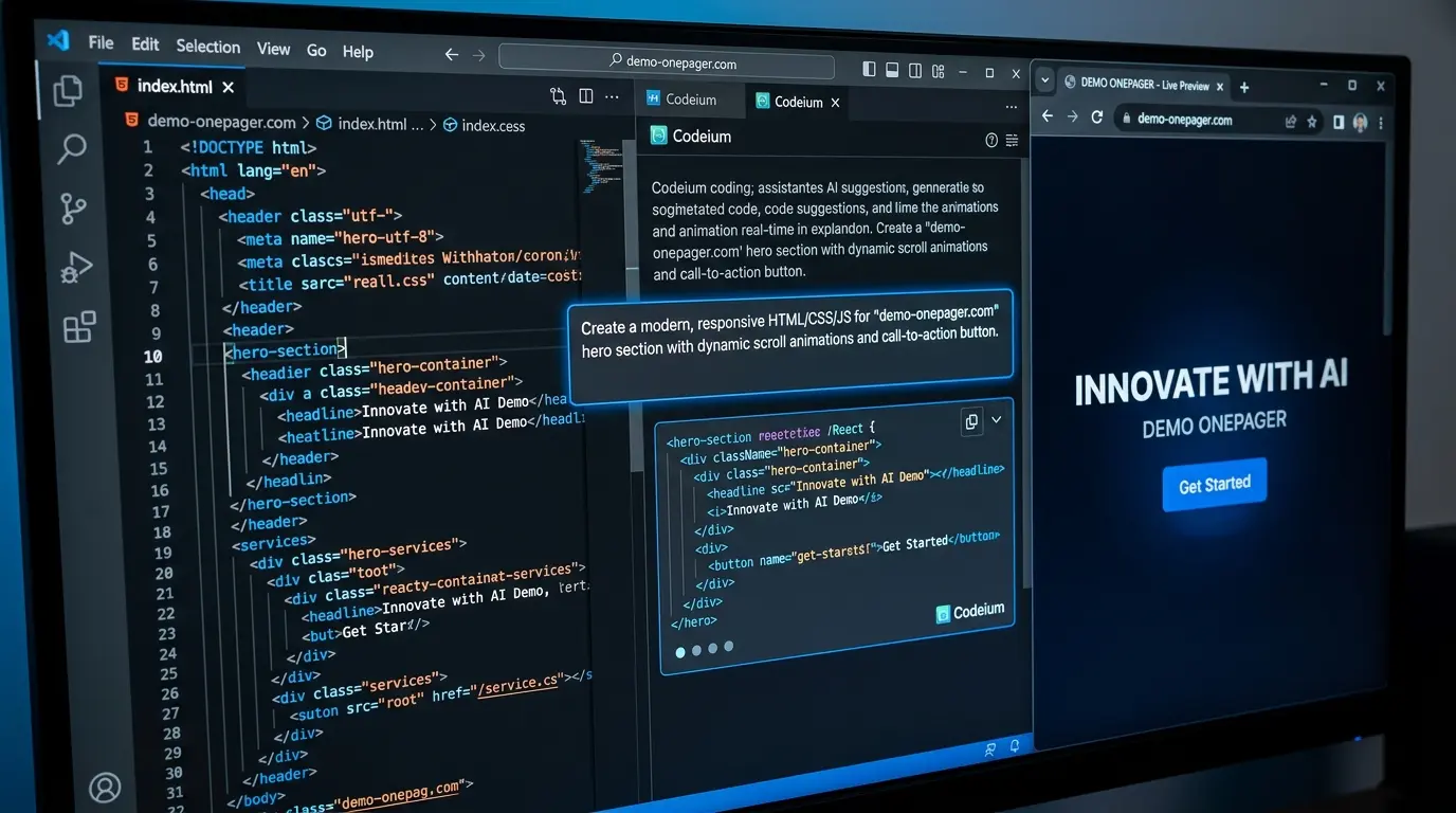 KI Tools im Agenturalltag bei infinite - Erstellung von perfomanten High End Websites mit KI-Unterstützung