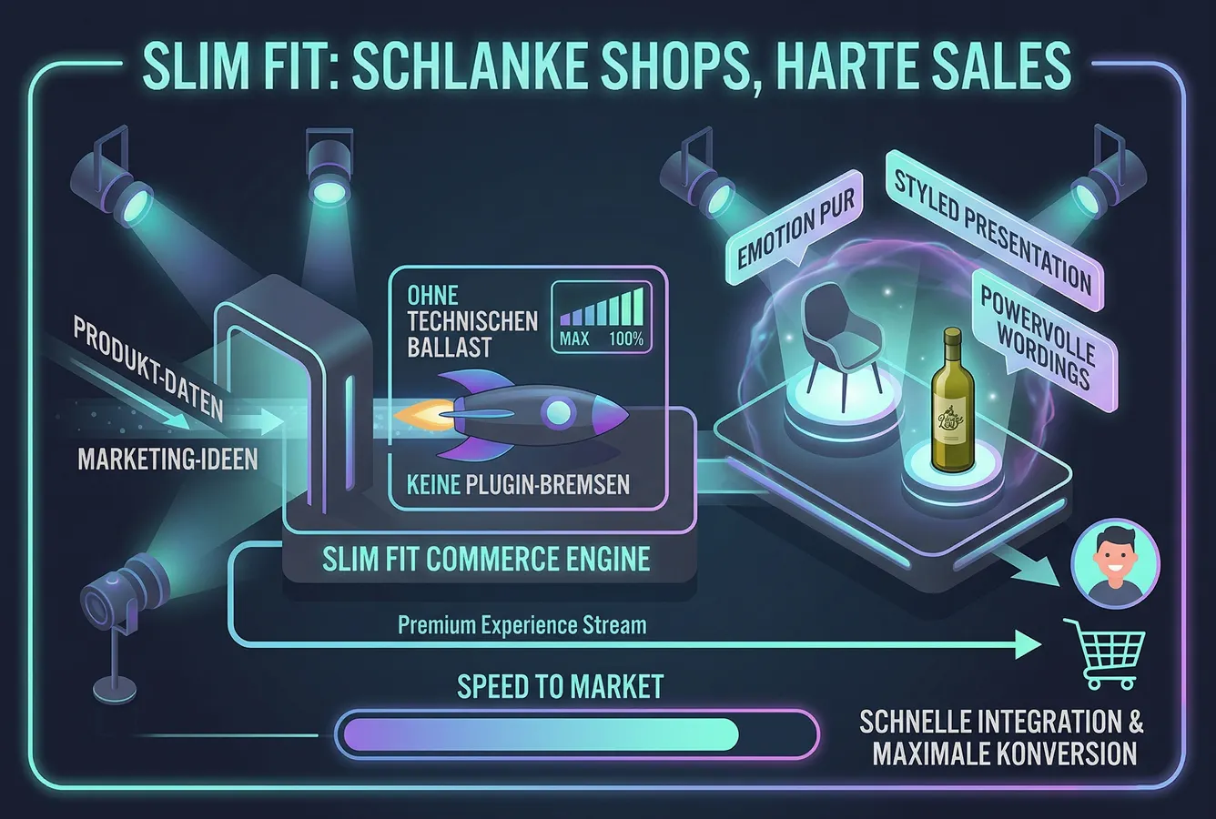 Individuelles Webdesign für kleine Onlineshops: Professionelle Produktinszenierung und Schaffung eines emotionalen Markenerlebnisses durch die Agentur infinite..