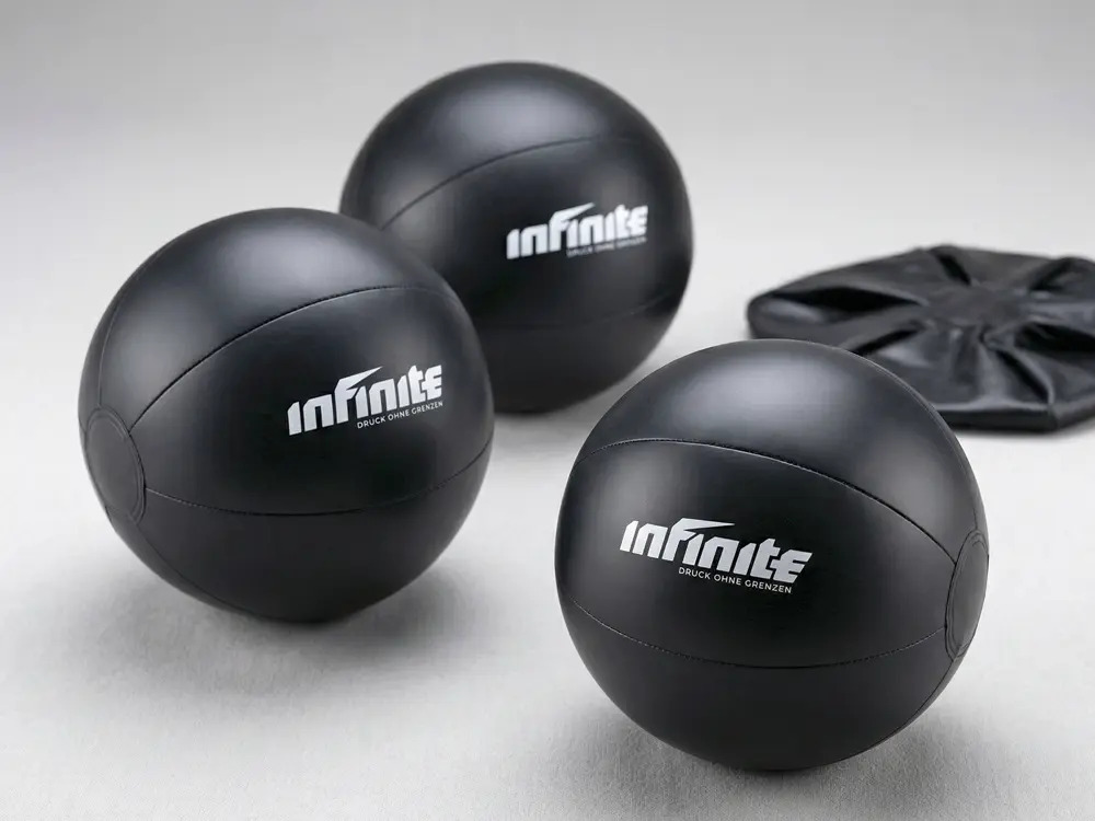 XXL-Wasserbälle mit Werbaufdruck im hochwertigen Siebdruck oder Digitaltransfer für langlebigen Spaßeffekt mit Werbewirkung.