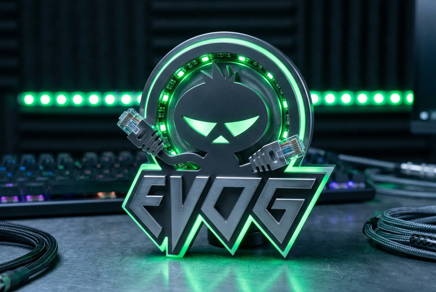 Modernes Logodesign und Corporate Identity für Evolved Gaming (EVOG): Strategisches Branding für E-Sports und LAN-Events durch die Agentur infinite.