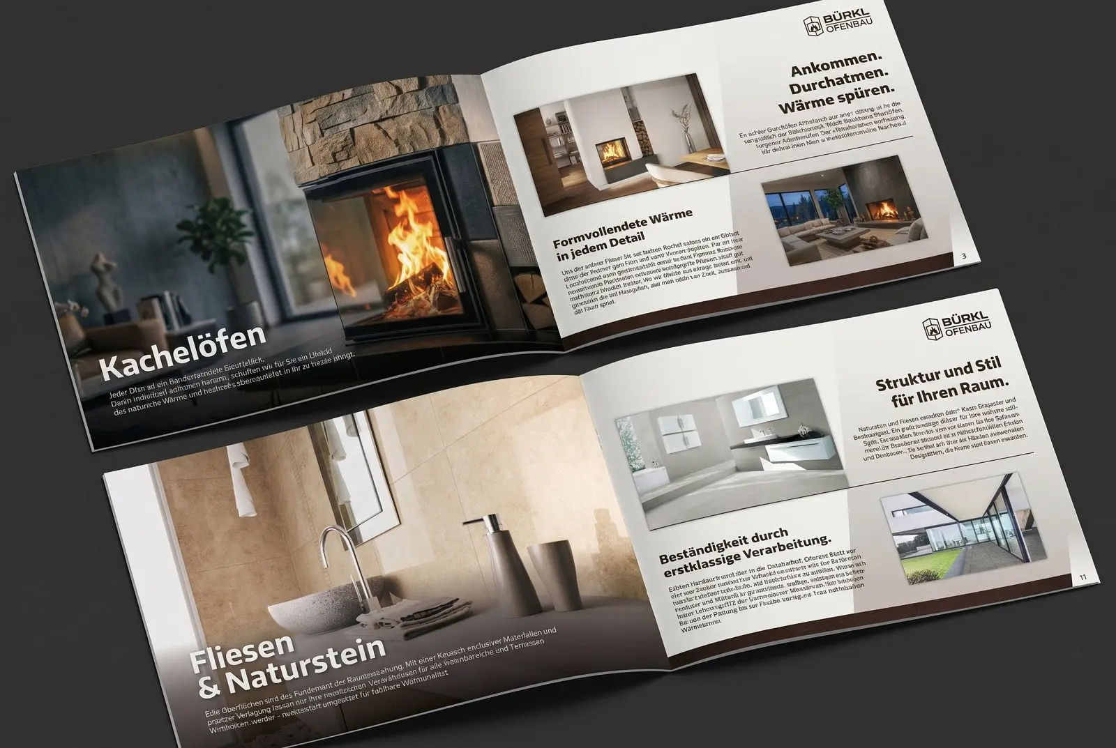 Erstklassiges Corporate Design und Folderdesign von der Werbeagentur Oberösterreich