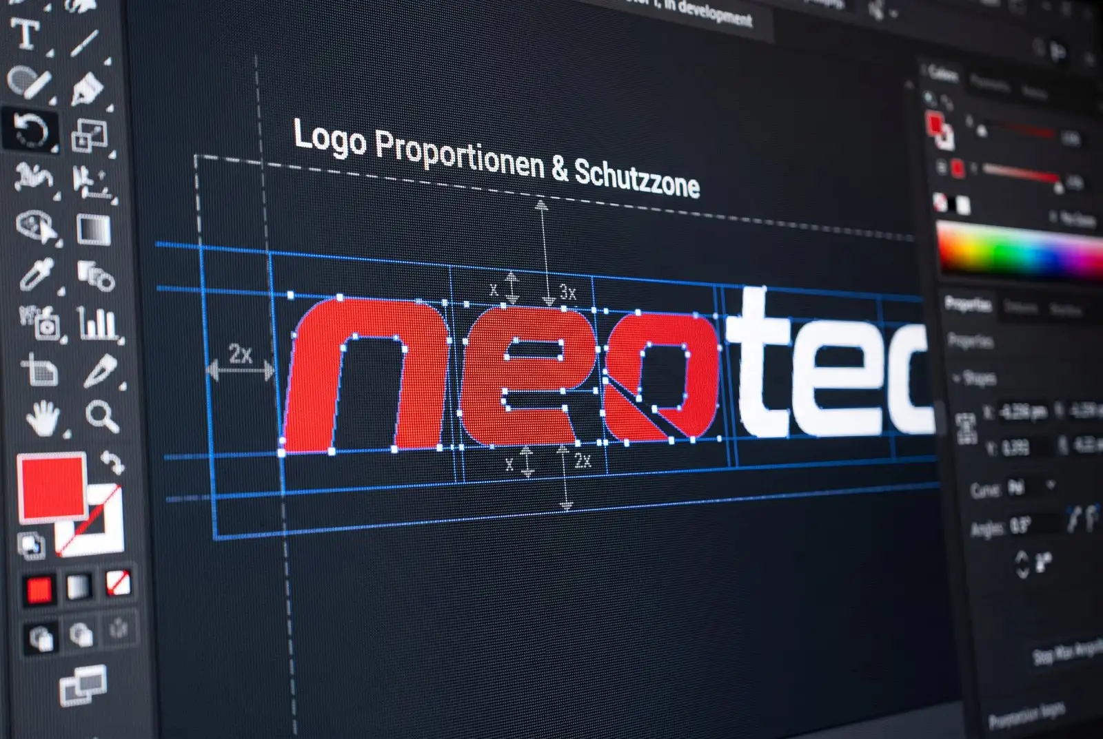 Ganzheitliches Corporate Design und Rebranding für neotecha von der Designagentur infinite