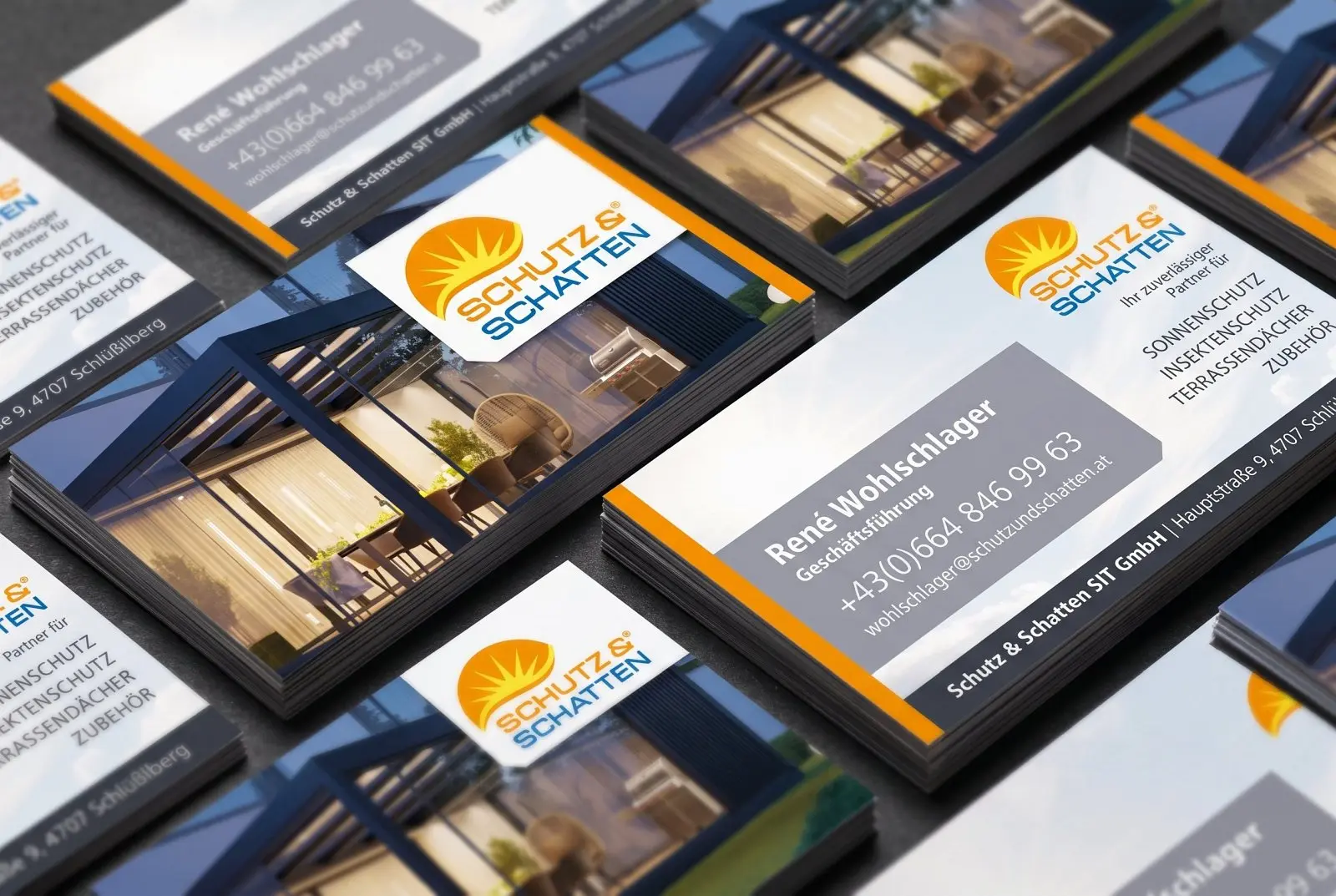 Corporate Identity und exklusive Business-Drucksorten-Gestaltung in Oberösterreich